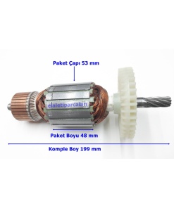 Bosch Tipi GCM 12 Endüvi Rotor Kollektör