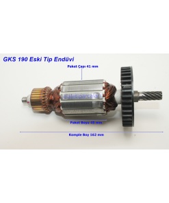 Bosch Tipi GKS 190 Endüvi Rotor Kollektör