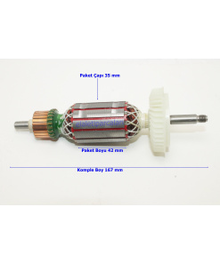 Bosch Tipi GWS 8-115 Endüvi Rotor Kollektör