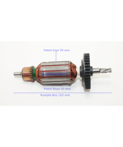 Bosch Tipi PSB 570 Endüvi Rotor Kollektör