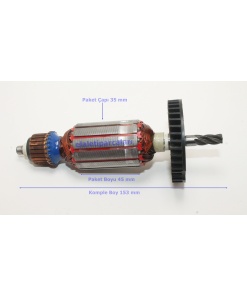 DeWalt Tipi D 25143 Endüvi Rotor Kollektör