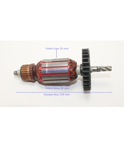 Dewalt Tipi D25013 Endüvi Rotor Kollektör