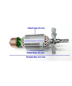 DeWalt Tipi D28710 Endüvi Rotor Kollektör