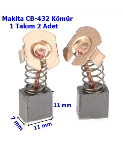 Makita Şarjlı Matkap Kömürü Cb-432 Kömür Carbon Fırça