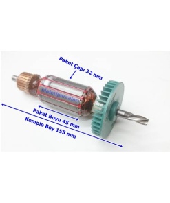 Makita Tipi 1620 Endüvi Rotor Kollektör