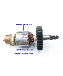 Makita Tipi HM 1202 C Endüvi Rotor Kollektör