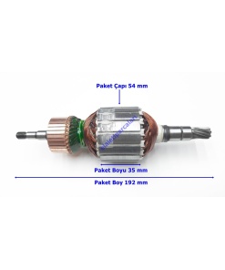 Makita Tipi HR 5201 C Endüvi Rotor Kollektör