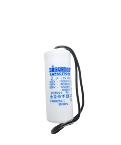 Microkon 2 mf  Plastik Tüp Kondansatör 400-450 V