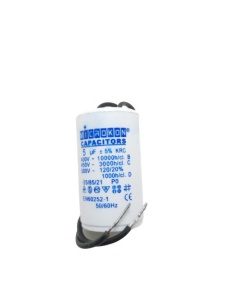 Microkon 5 mf Plastik Tüp Kondansatör 400-450 V (Daimi)