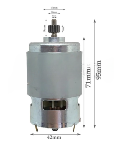 18V Dc Motor 4Mm Büyük